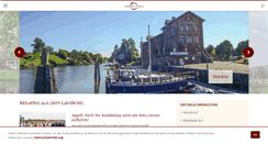 Desktop Screenshot of landkreis-aurich.de